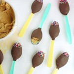 Peanut Butter Truffle Chocolate Spoons